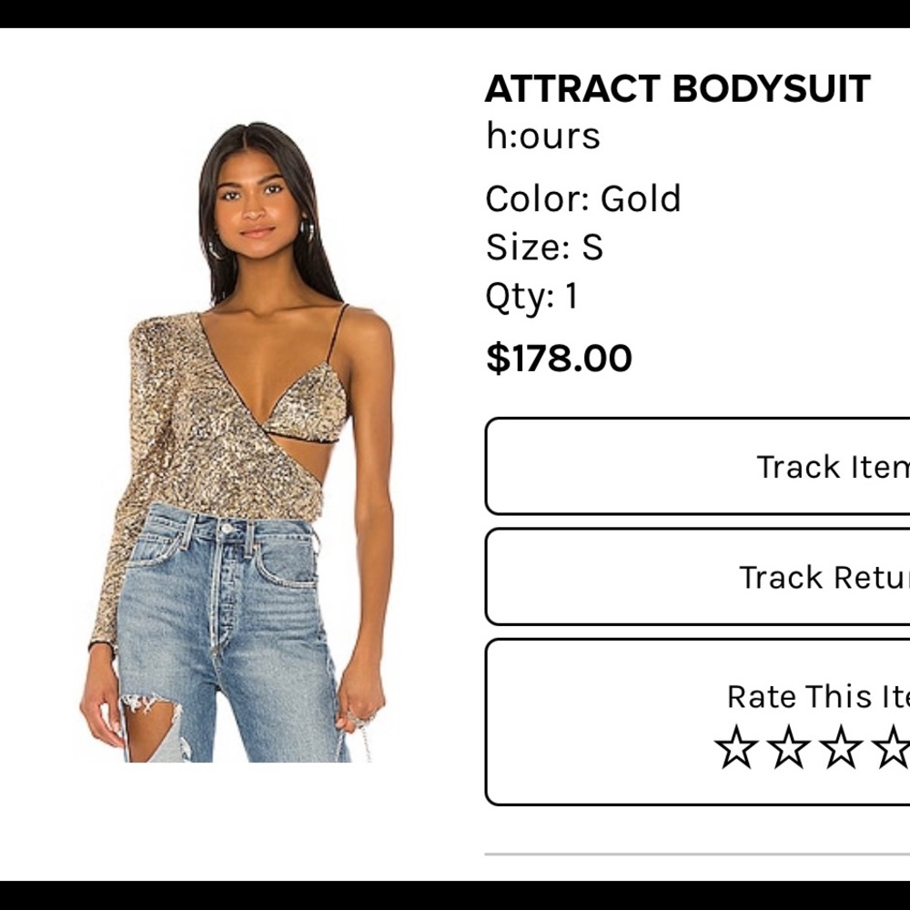 H:ours Attract Bodysuit